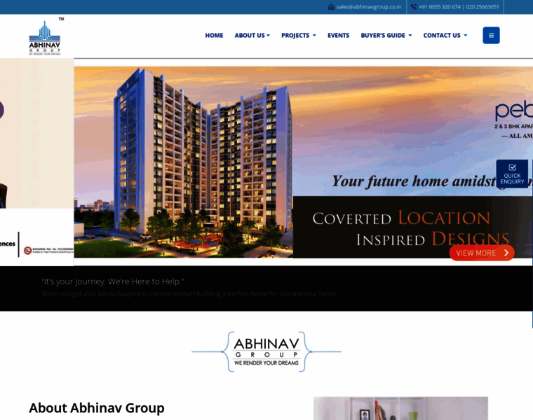 Abhinavgroup.co.in thumbnail