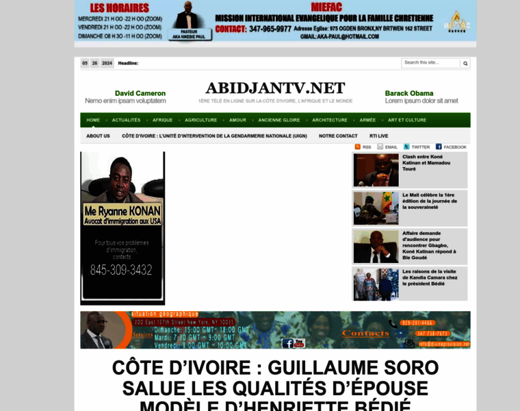 Abidjantv.net thumbnail