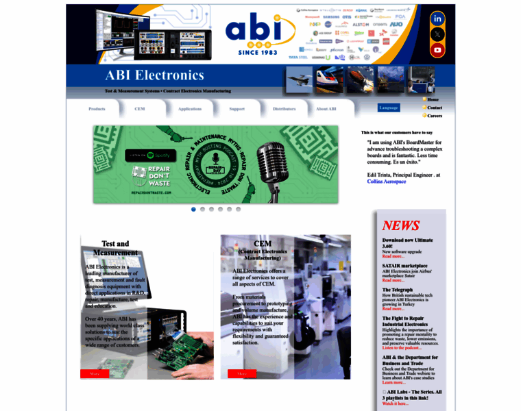 Abielectronics.co.uk thumbnail Abielectronics.co.uk thumbnail