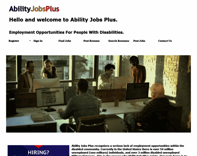 Abilityjobsplus.com thumbnail
