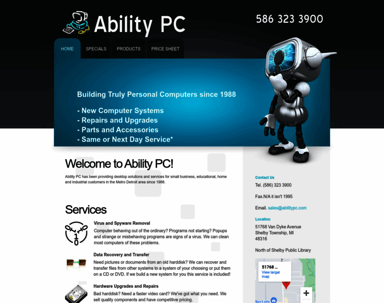 Abilitypc.com thumbnail