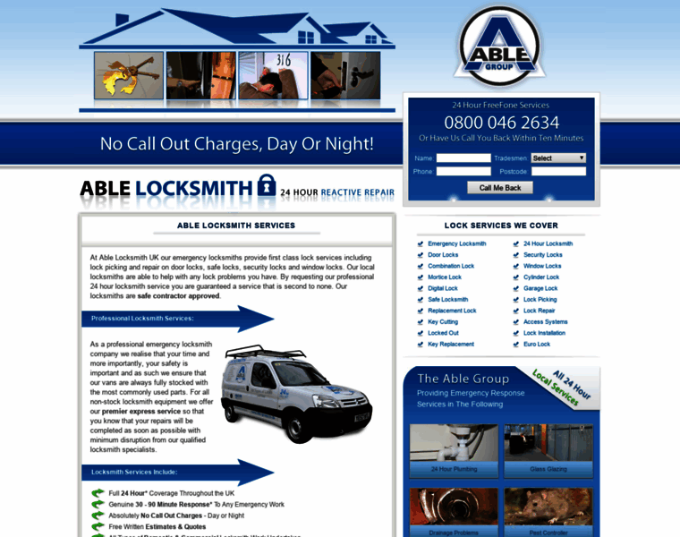 Able-locksmith.co.uk thumbnail
