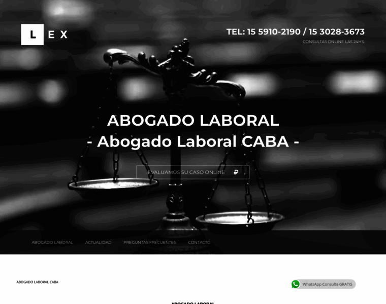 Abogadolaboralcaba.com.ar thumbnail