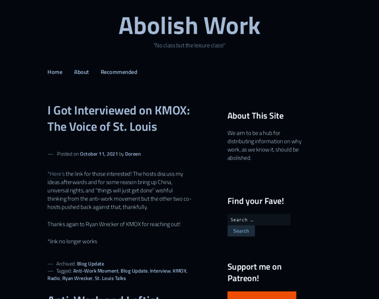 Abolishwork.com thumbnail