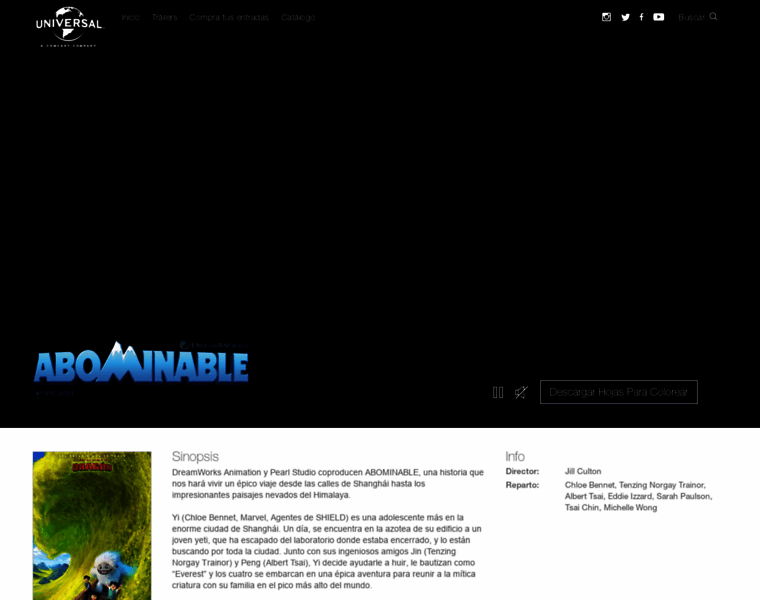 Abominable-lapelicula.es thumbnail