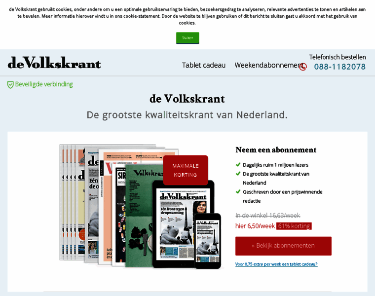 Abonnementen.vk.nl thumbnail