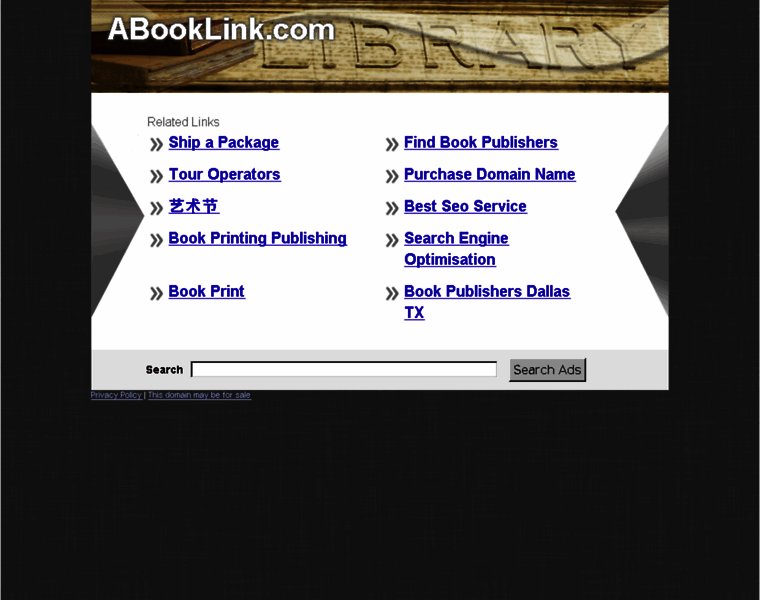 Abooklink.com thumbnail