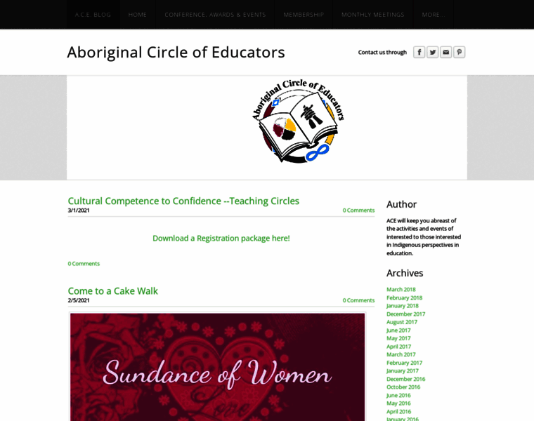 Aboriginalcircleofeducators.ca thumbnail
