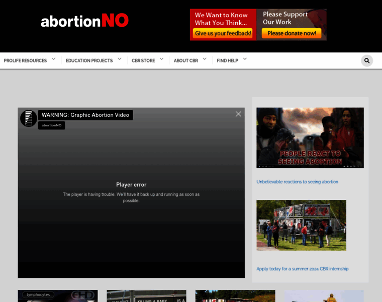 Abortionno.org thumbnail