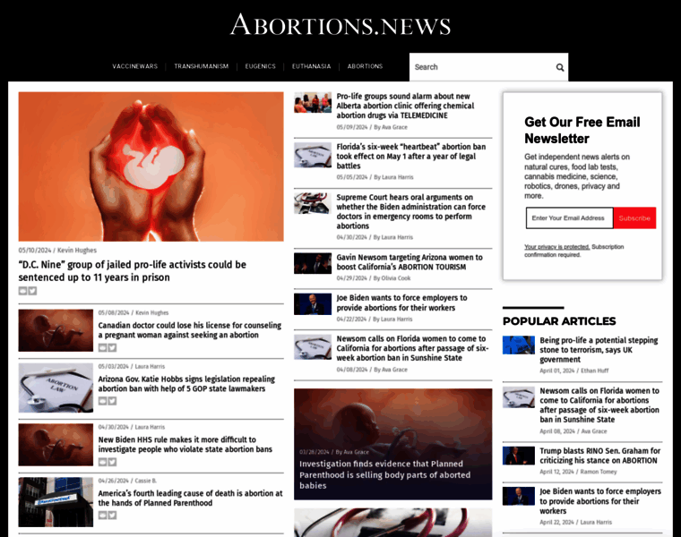 Abortions.news thumbnail