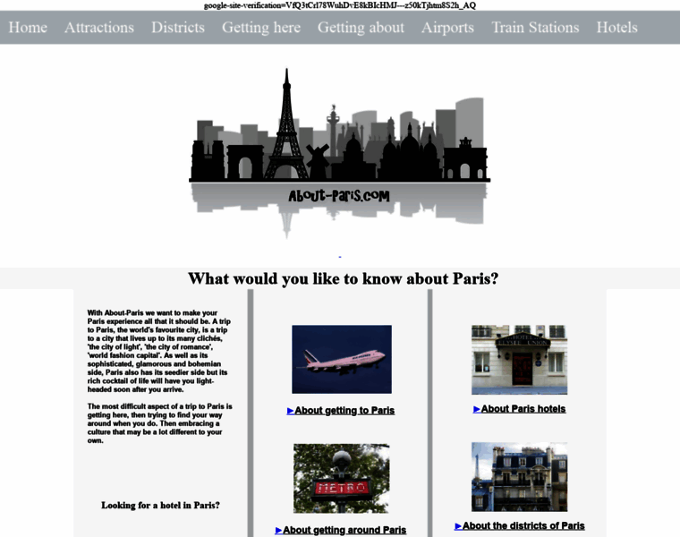 About-paris.com thumbnail
