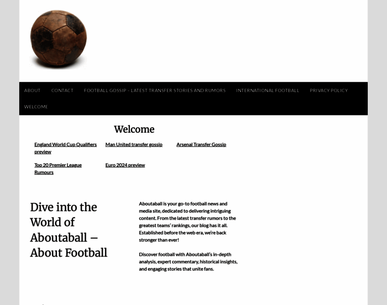 Aboutaball.co.uk thumbnail