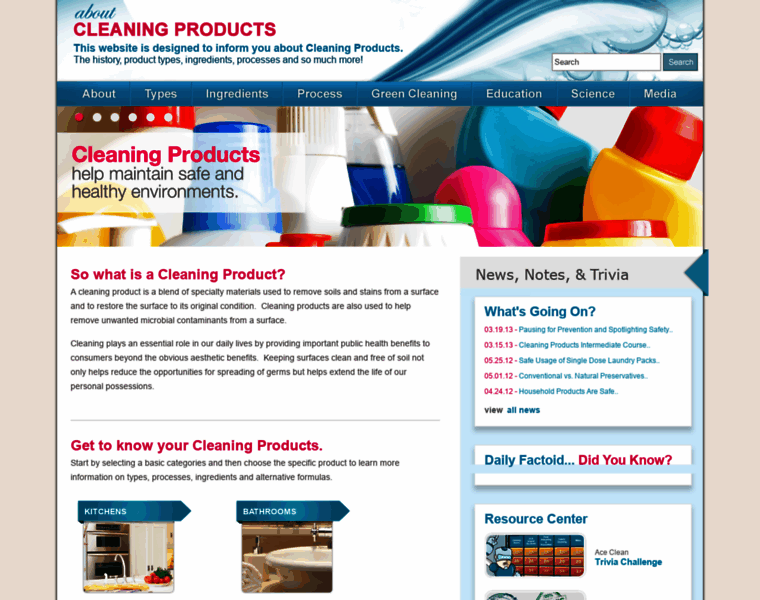 Aboutcleaningproducts.com thumbnail