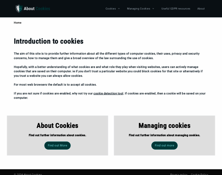 Aboutcookies.org.uk thumbnail