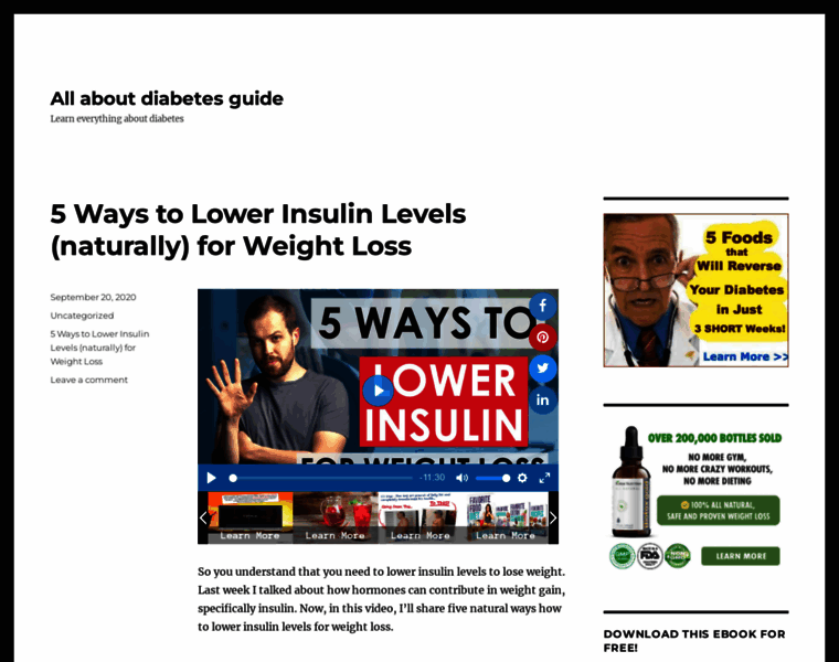 Aboutdiabetesguide.com thumbnail