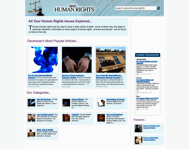 Abouthumanrights.co.uk thumbnail