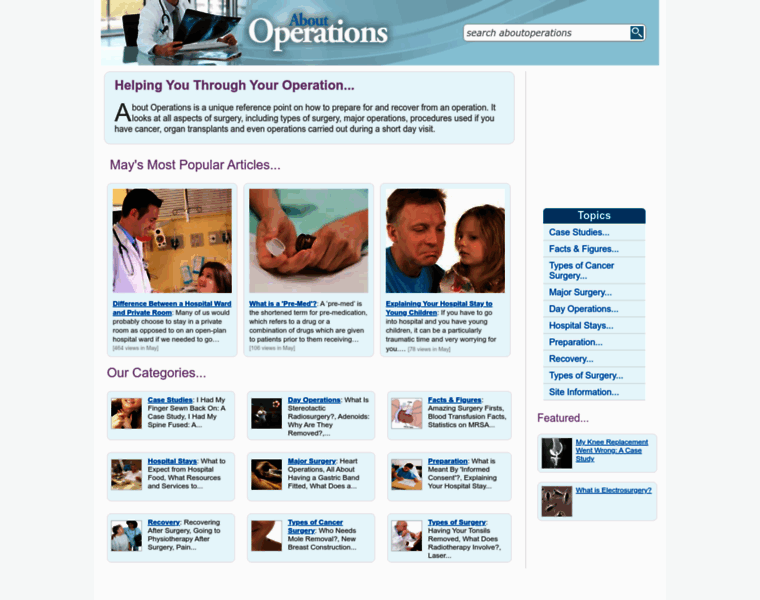 Aboutoperations.co.uk thumbnail