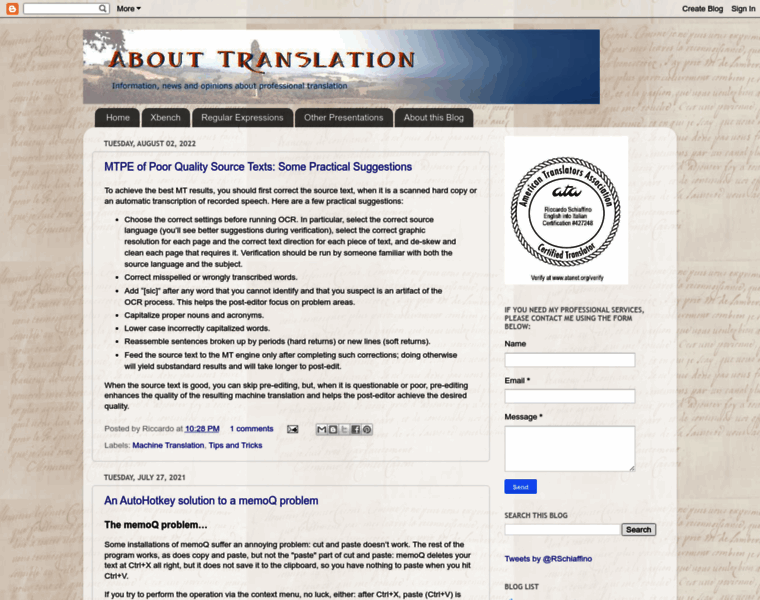 Aboutranslation.com thumbnail
