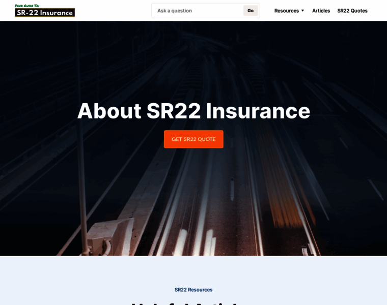 Aboutsr22insurance.com thumbnail