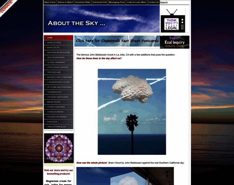 Aboutthesky.com thumbnail