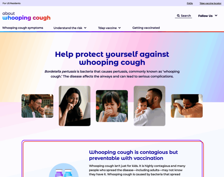 Aboutwhoopingcough.com thumbnail
