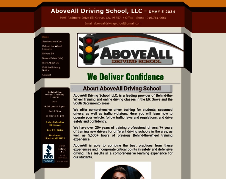 Abovealldrivingschool.com thumbnail