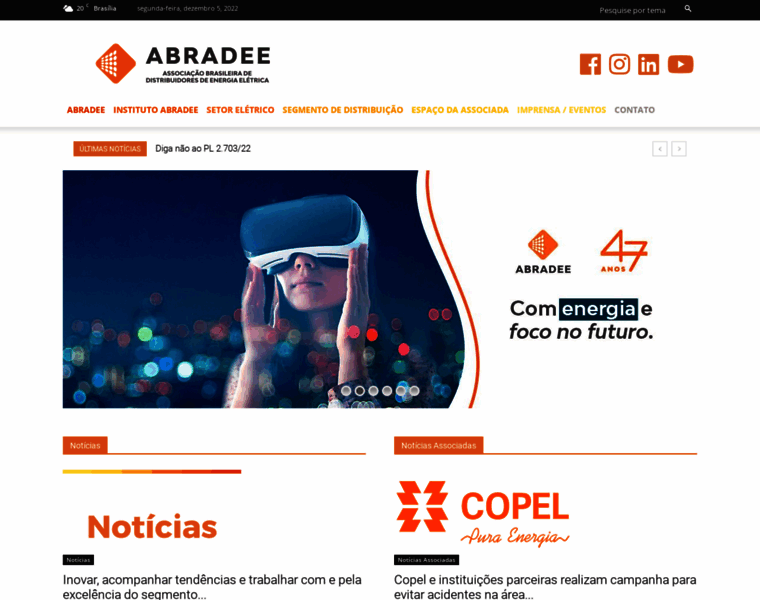 Abradee.org.br thumbnail