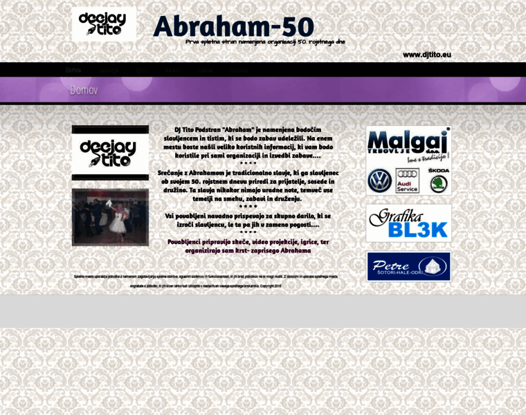Abraham-50.com thumbnail