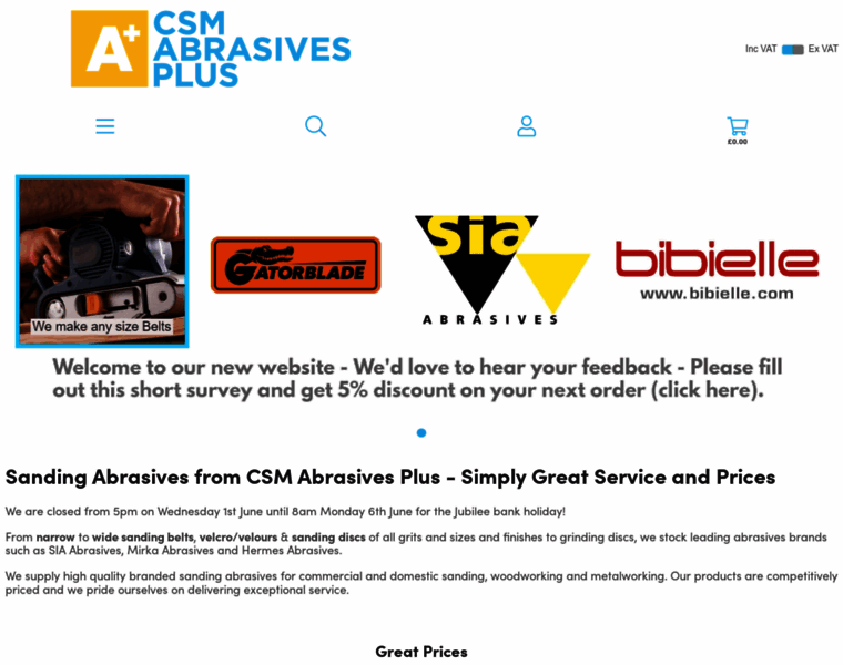 Abrasivesplus.com thumbnail