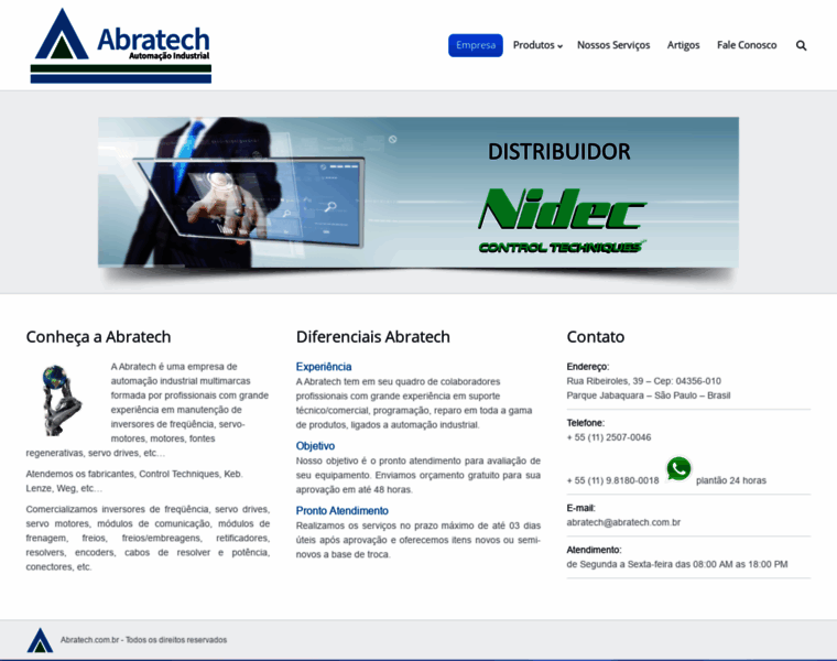 Abratech.com.br thumbnail