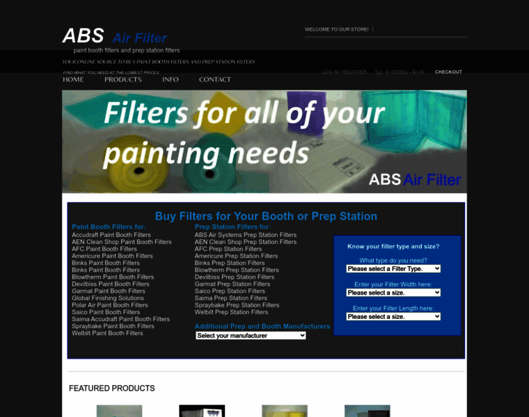 Absairfilter.com thumbnail