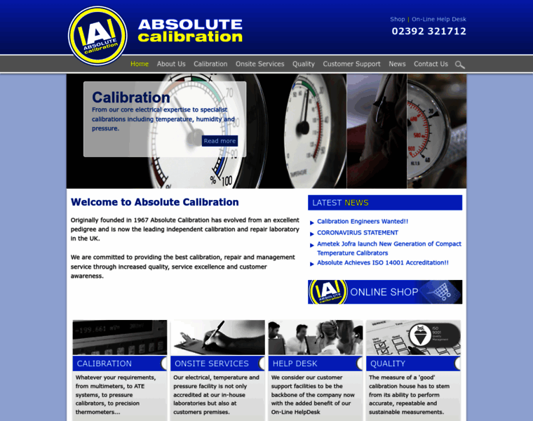 Absolute-cal.co.uk thumbnail