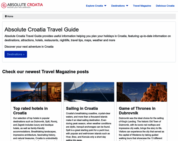 Absolute-croatia.com thumbnail