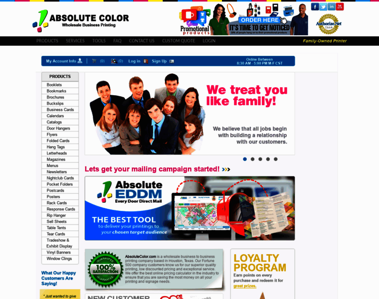 Absolutecolor.com thumbnail