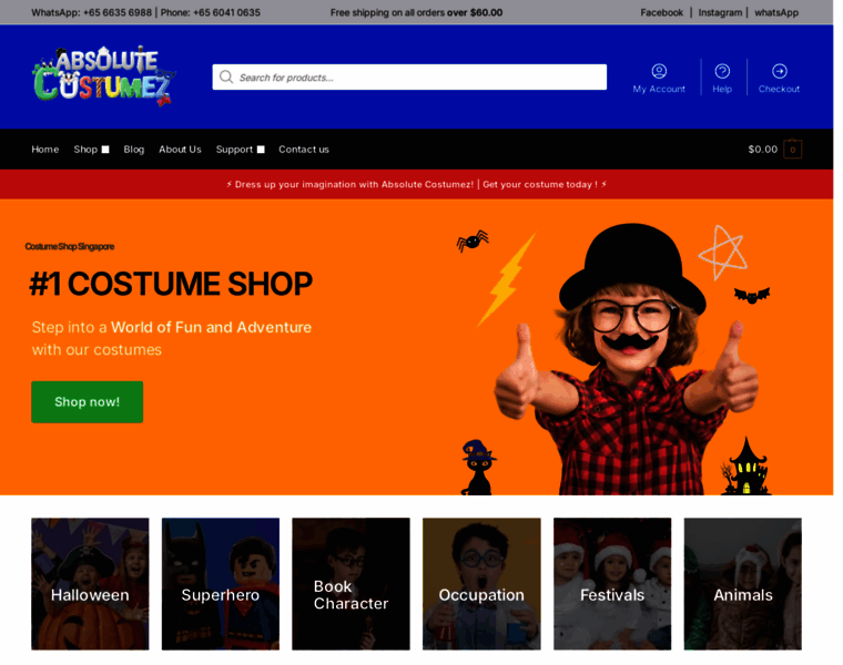 Absolutecostumez.com.sg thumbnail Absolutecostumez.com.sg thumbnail