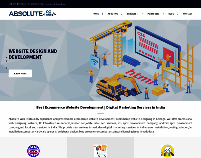Absoluteweb.in thumbnail