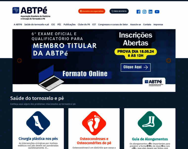 Abtpe.org.br thumbnail
