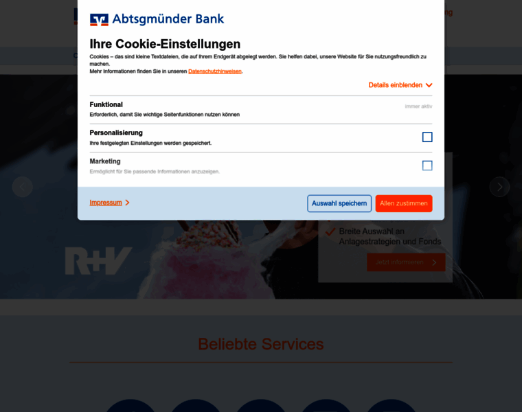 Abtsgmuender-bank.de thumbnail