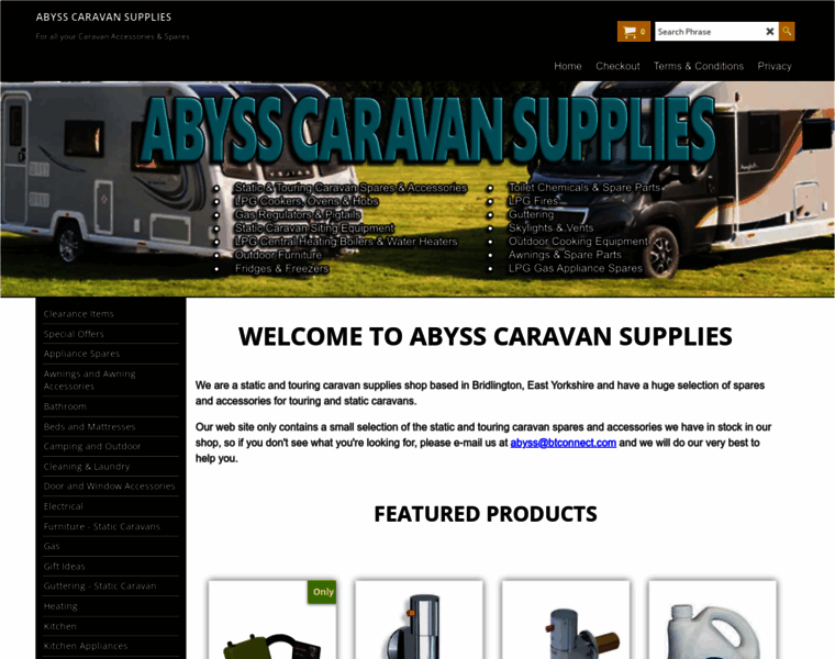 Abysscaravansupplies.co.uk thumbnail