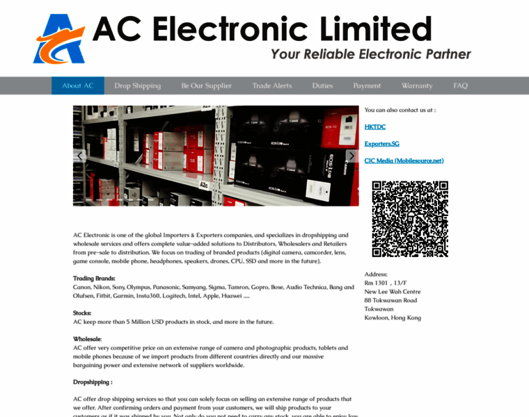 Ac-electronic.com thumbnail