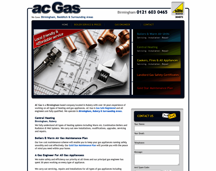 Ac-gas.co.uk thumbnail