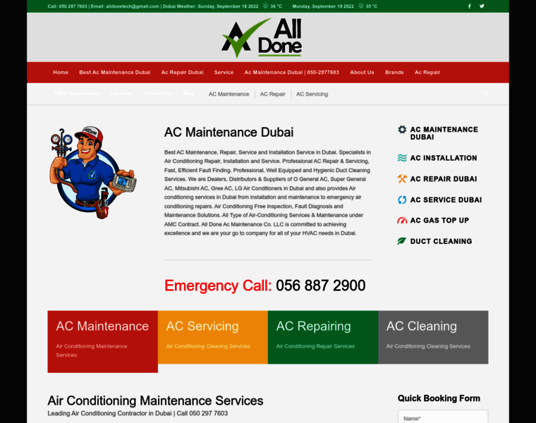Ac-maintenance-dubai.com thumbnail