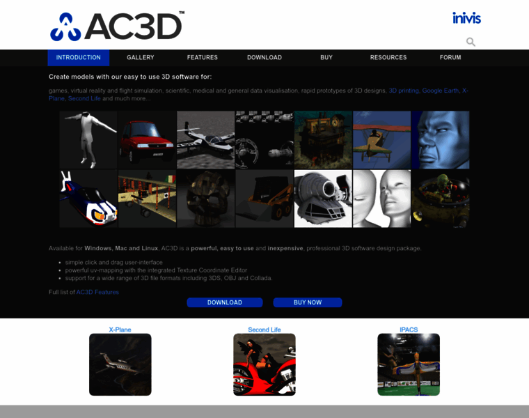 Ac3d.org thumbnail