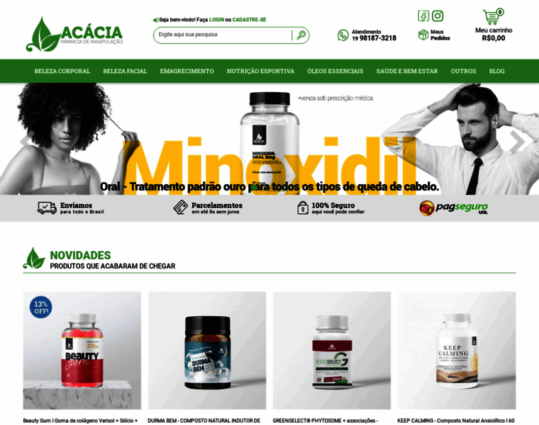 Acaciadeamericana.com.br thumbnail