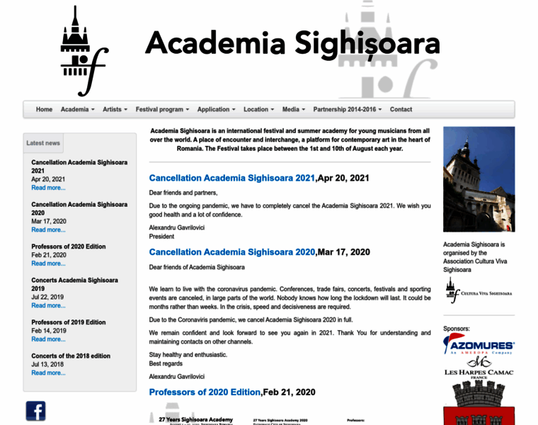 Academia-sighisoara.com thumbnail