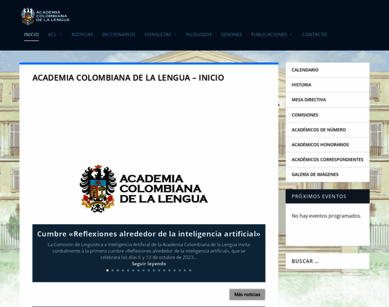 Academiacolombianadelalengua.co thumbnail
