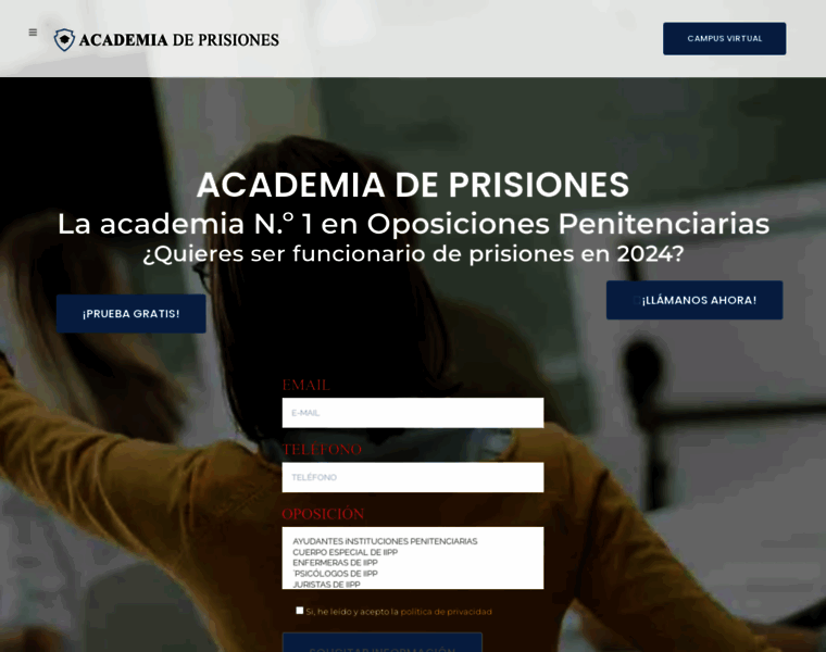Academiadeprisiones.es thumbnail