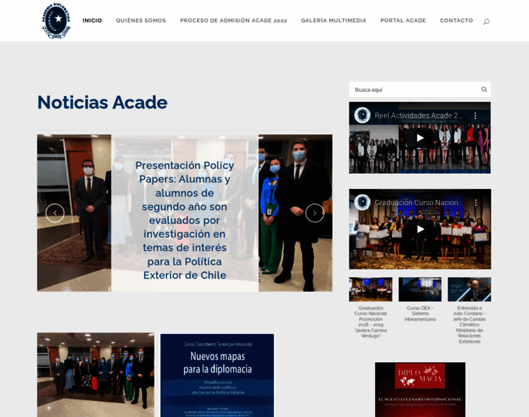 Academiadiplomatica.cl thumbnail