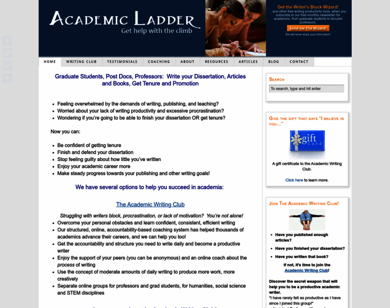Academicladder.com thumbnail