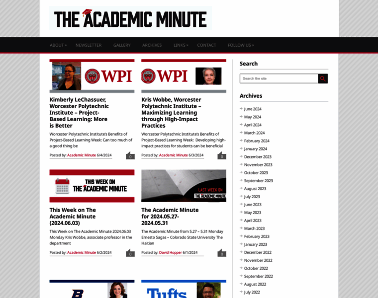 Academicminute.org thumbnail